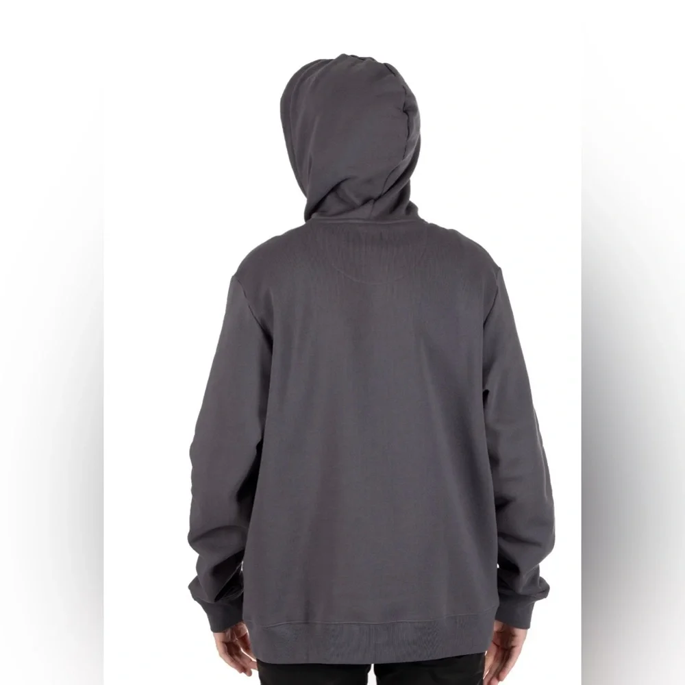 NWT Home Free‎ Georgia Script Hoodie Charcoal Gray Men’s Medium Relaxed Fit
